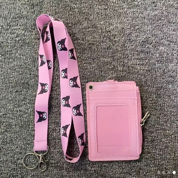 Hello Kitty Kuromi Lanyard Card/ID Holder - Picture 4 of 4